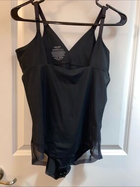 SPANX Black Sculpting Bodysuit with Adjustable Straps